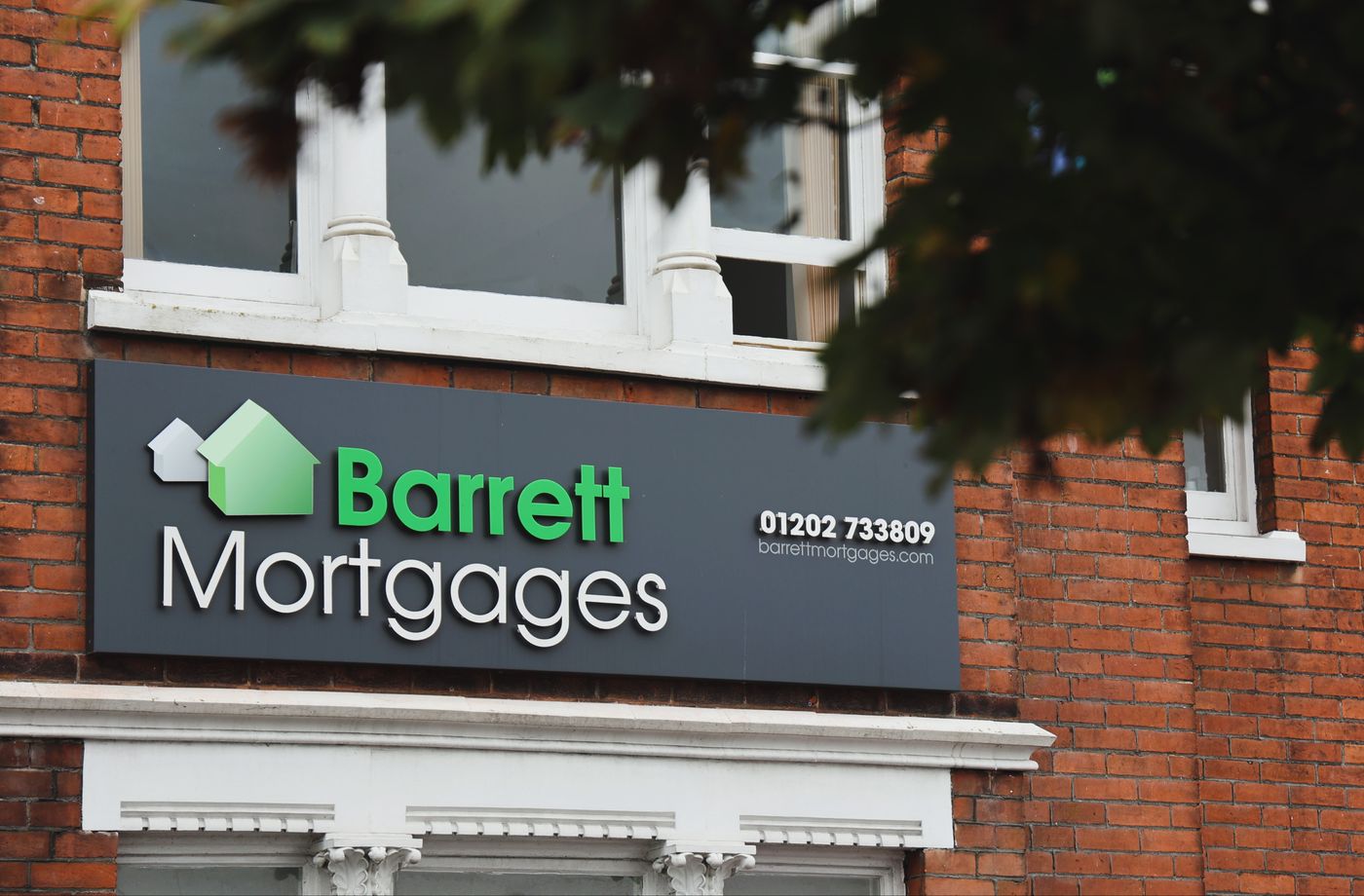 The Barrett Mortgages office on Parkstone Road, Poole